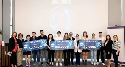 Genç İZİKAD Girişimcilik Yarışması’nda ödüller sahiplerini buldu