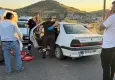 İki otomobilin çarpıştığı kazada 12 kişi yaralandı