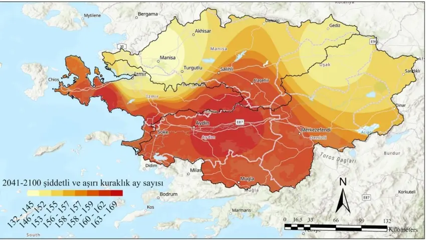 Kuraklık araştırmaları dünya literatürüne girdi haberinin görseli