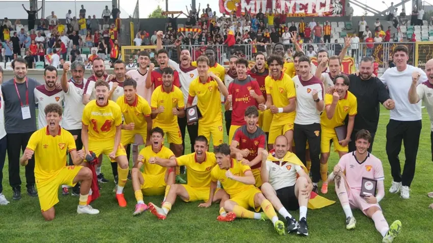  UEFA U19 Gelişim Ligi finalinde şampiyon Göztepe