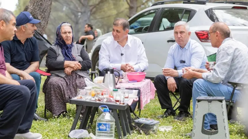 Başkan Cemil Tugay’dan Kozak’a yatırım sözü haberinin görseli