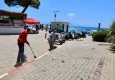 Bayram boyunca Menderes’te temizlik aralıksız sürdü