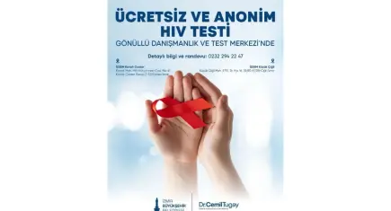 İzmir’de ücretsiz ve anonim test hizmeti iki merkeze yayıldı