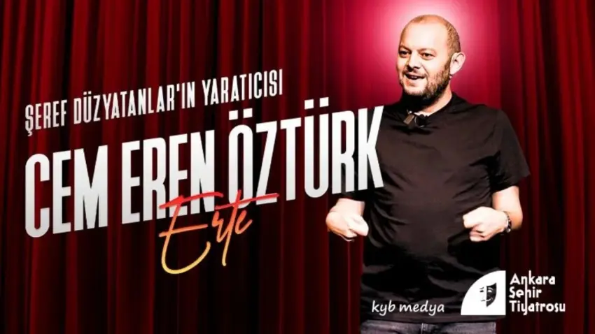 Cem Eren Öztürk teknoloji dünyasını mizahla sahneye taşıyacak haberinin görseli