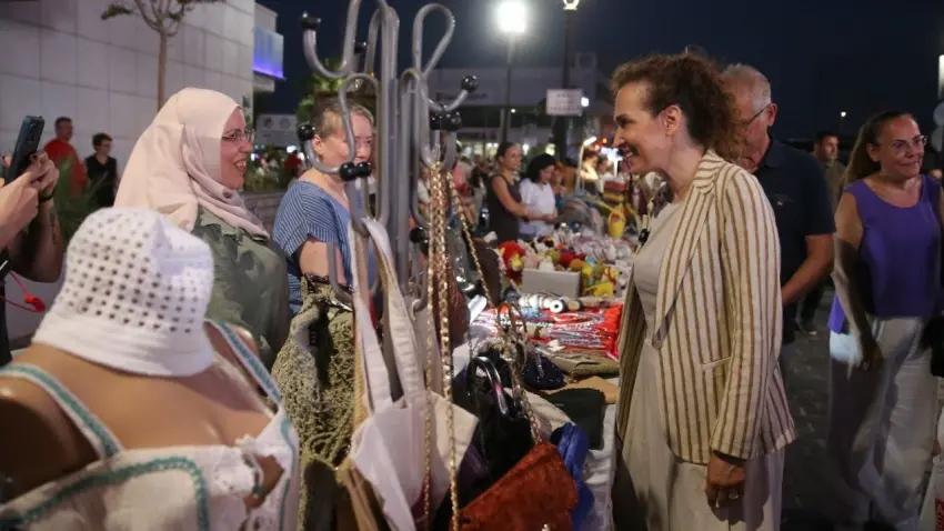 Karşıyaka’da kadın üreticiler yaz akşamlarında buluşacak haberinin görseli