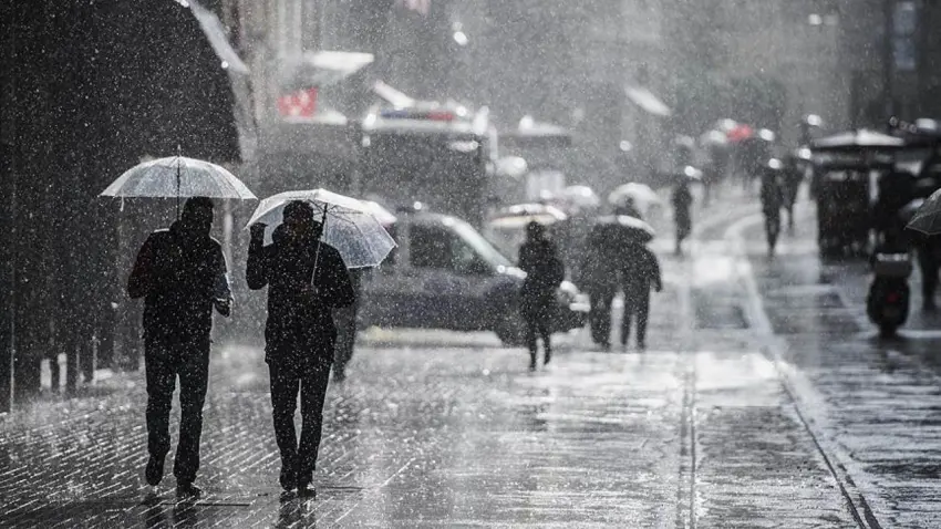 Meteoroloji'den 4 il için kuvvetli sağanak uyarısı