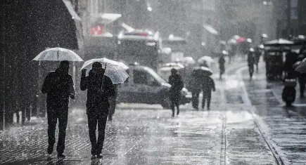 Meteoroloji'den 4 il için kuvvetli sağanak uyarısı
