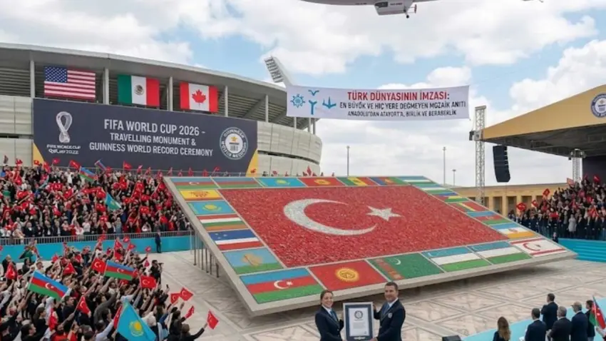'Ölümsüz Bayrak' projesiyle Guinness rekoru hedefi haberinin görseli