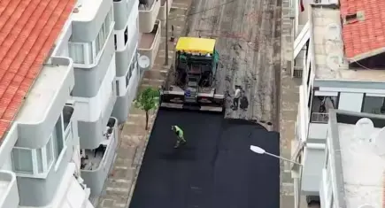 Balçova’da 3. etap asfaltlama çalışmaları sürüyor