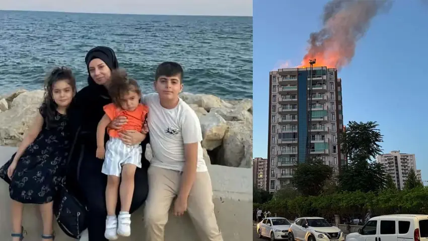 Anne ve 3 çocuğun hayatını kaybettiği yangın davası: Tanık ve müştekiler hakkında zorla getirilme kararı haberinin görseli