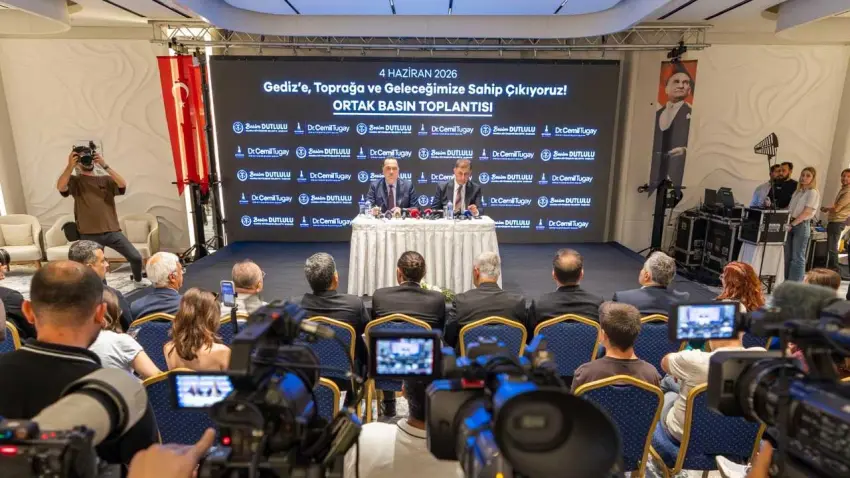 Gediz için ortak çağrı: Suyun siyaseti olmaz, sadece geleceği olur haberinin görseli