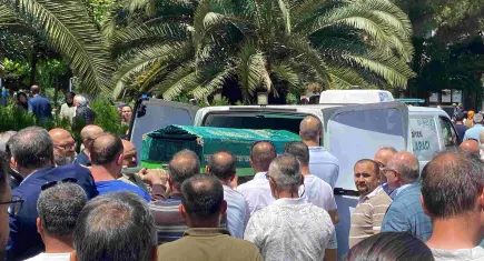 5’inci kattan düşerek ölen 1,5 yaşındaki Ebrar gözyaşlarıyla son yolculuğuna uğurlandı