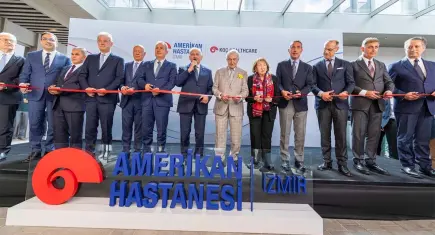 İzmir Amerikan Hastanesi hizmete açıldı