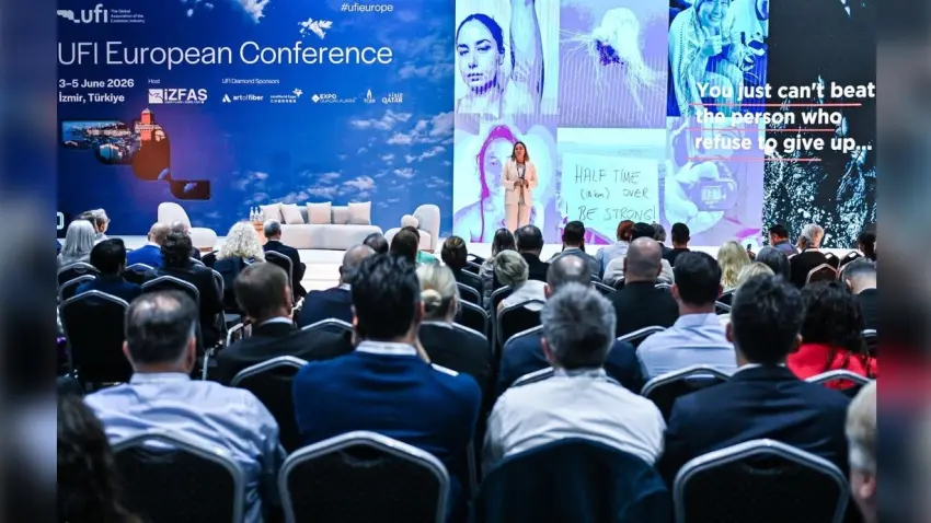 Bengisu Avcı’dan UFI Avrupa Konferansı’nda ilham veren yolculuk haberinin görseli