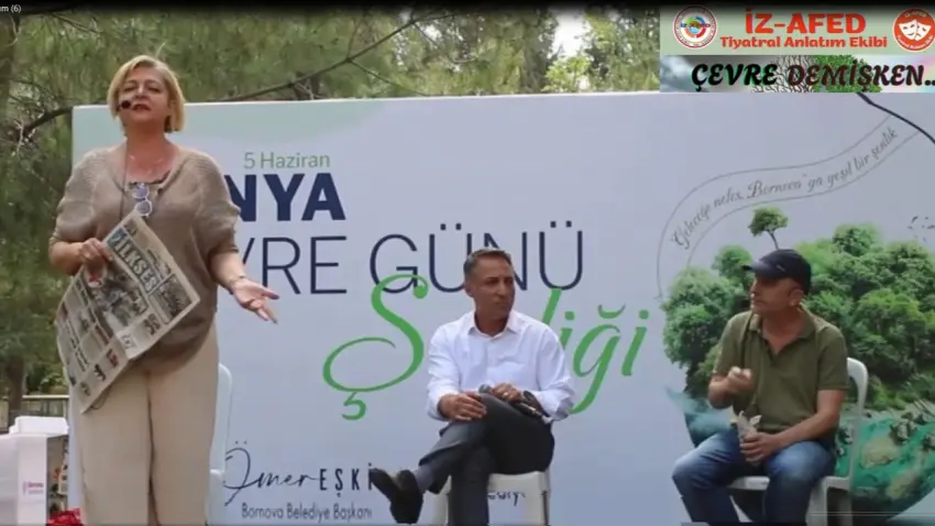 Çevre Haftası’nda sanat ve farkındalık bir araya geldi haberinin görseli