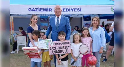 Gaziemir’de Dünya Çevre Günü’nde renkli buluşma: Çocuklar çevre sorunlarını eğlenerek öğrendi