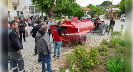 Traktörler hazır gözler ormanda
