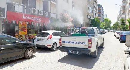 Konak’ta 111 mahallede kesintisiz ilaçlama