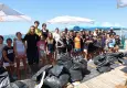 Çeşme’de aynı gün iki ayrı noktada çevre seferberliği