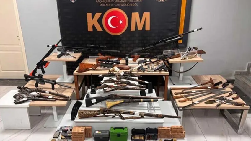 Uşak'ta silah ticaretine operasyon!
