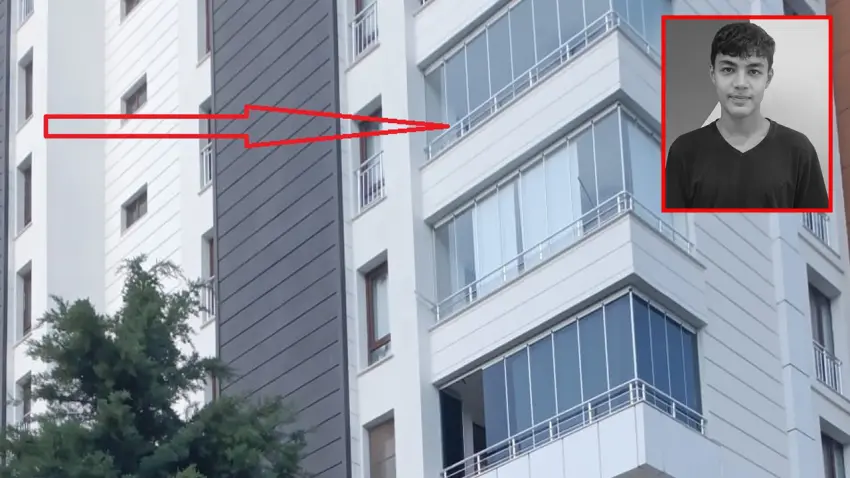 Balkondan düşen 15 yaşındaki çocuk hayatını kaybetti haberinin görseli