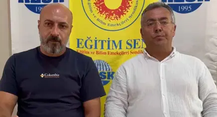 Buca’da deprem raporu çıkan okulda eğitim sürüyor