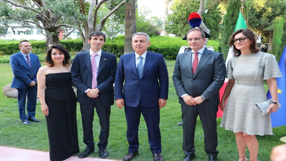 İzmir’de İtalya Cumhuriyeti’nin 80’inci Kuruluş Yıl Dönümü Resepsiyonla Kutlandı görseli