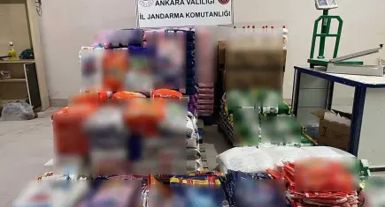 Ankara'da dev sahte deterjan operasyonu: 3 ton ele geçirildi!