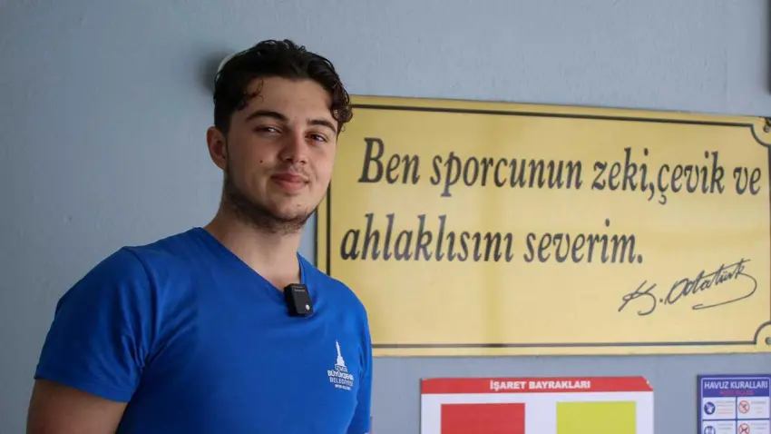 Milli sutopucu Yetkin Nadir Esendemir’in hedefi yeniden havuzlara dönmek haberinin görseli