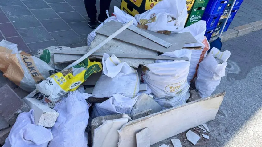 Çiğli’de kaçak moloz dökümüne sıkı denetim haberinin görseli