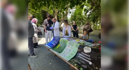 7 yaşındaki "Sağlık Elçisi" Doğa sahada