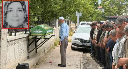 Boşanma aşamasındaki eşini vurup intihar etti: 3 çocuk annesi kadın toprağa verildi