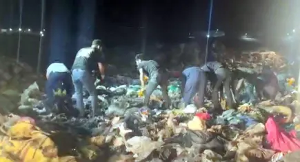 Çöplükte 1 aylık erkek bebek cesedi bulundu