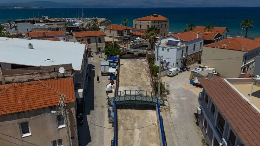 İZSU’dan Yarımada’da afete karşı güçlü önlem haberinin görseli