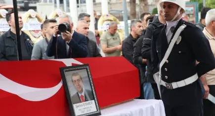 Kayseri Vali Yardımcısı Şenol Esmer için cenaze töreni