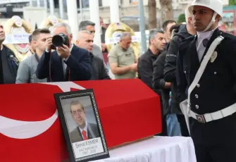 Kayseri Vali Yardımcısı Şenol Esmer için cenaze töreni