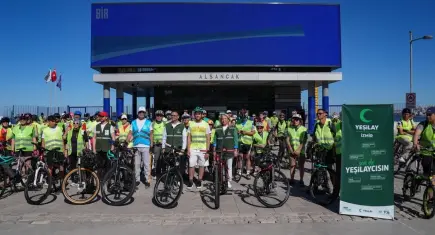 Pedallarını bağımlılıkla mücadele için çevirdiler