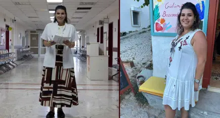 Azmiyle 36 kilo verdi, hastalarına ilham oldu