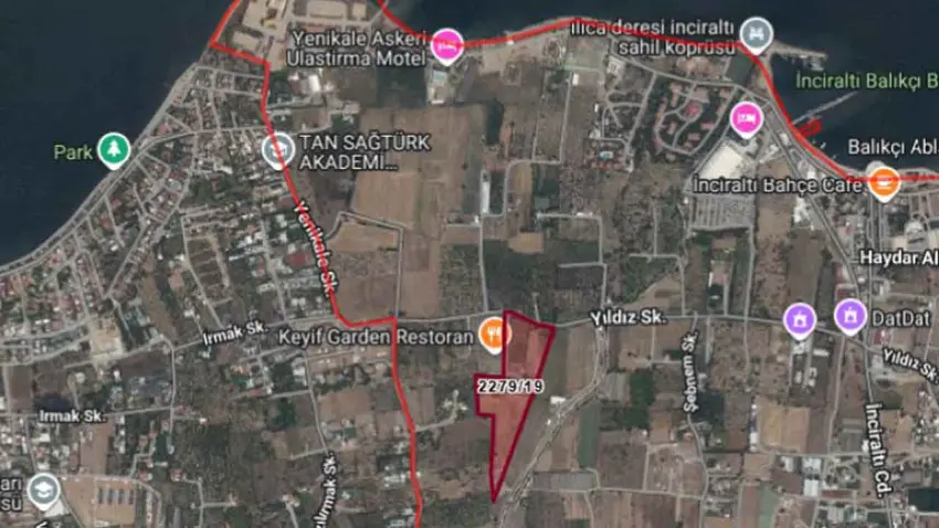 Balçova’da 43 bin metrekarelik arsa satışa çıktı haberinin görseli