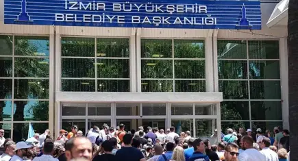 İşçiler eyleme gitti, Büyükşehir’den açıklama geldi