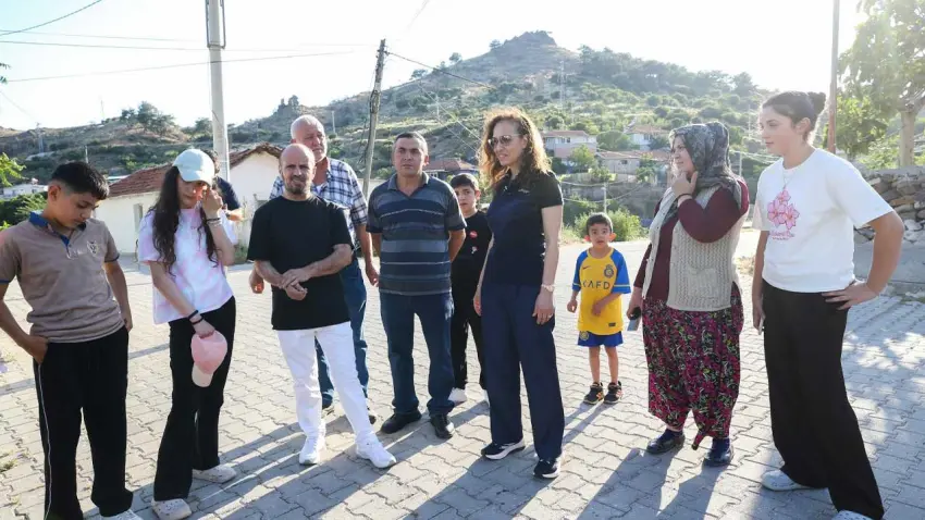 Başkan Ünsal Sancaklı’da vatandaşlarla buluştu haberinin görseli