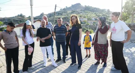 Başkan Ünsal Sancaklı’da vatandaşlarla buluştu