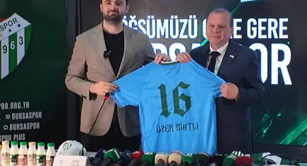 Bursaspor’un forma göğüs sponsoru Yörsan oldu