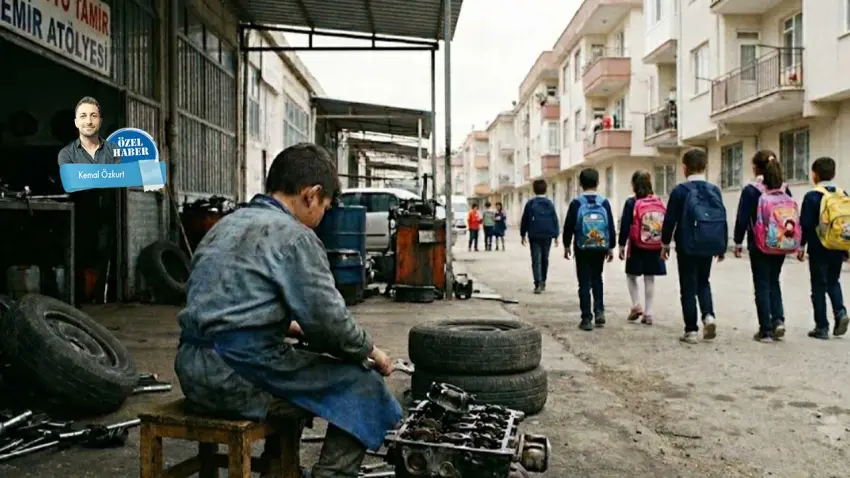 Çocuk emeği artıyor gelecek zayıflıyor haberinin görseli