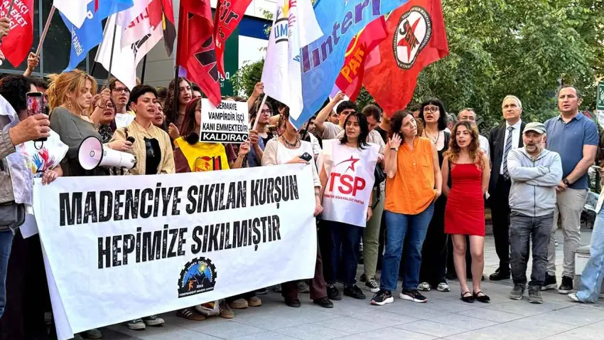 Eğitim-İş’ten madencilere destek: Madenciye sıkılan kurşun hepimize sıkılmıştır haberinin görseli