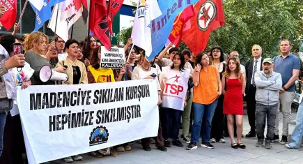 Eğitim-İş’ten madencilere destek: Madenciye sıkılan kurşun hepimize sıkılmıştır