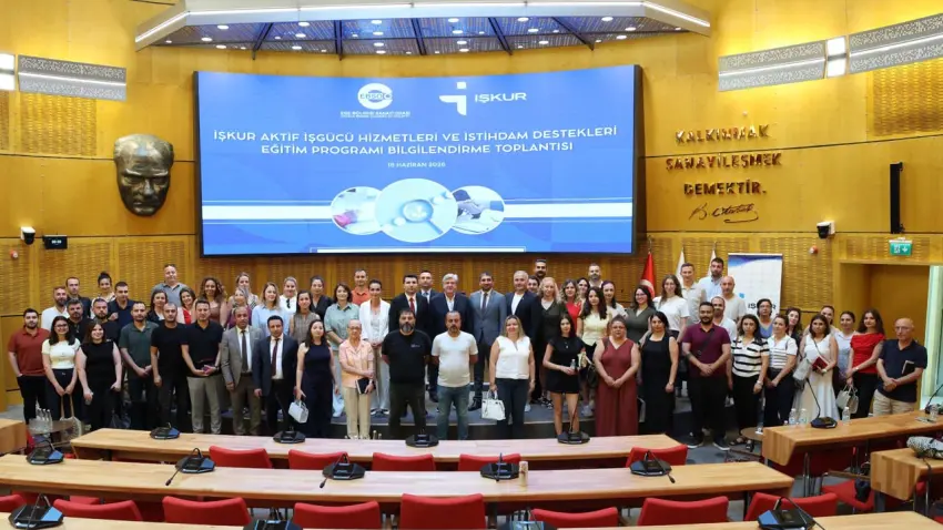 İŞKUR ve EBSO iş birliğiyle istihdam destekleri anlatıldı haberinin görseli