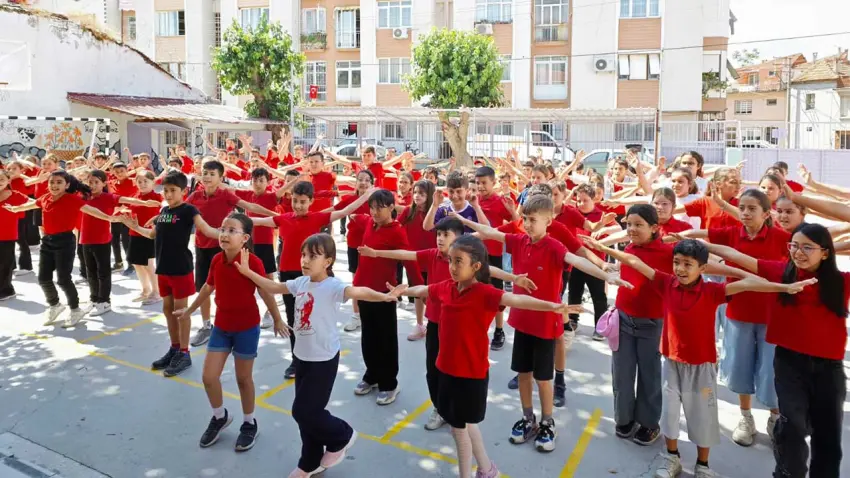 Öğrenciler aktif yaşamla buluştu haberinin görseli