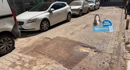 Çukurlara çözüm gelmedi, yola halı serildi
