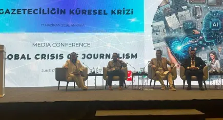 ‘Gazeteciğin küresel krizi’ medya konferansı başladı